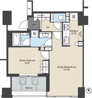 ザ・神宮前レジデンス【8階】の間取り