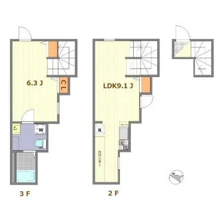マーレ世田谷の間取り