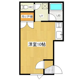 サンコートハイツB【2階】の間取り