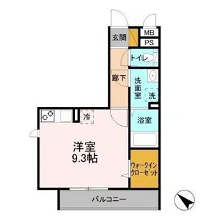 デュナミス【3階】の間取り
