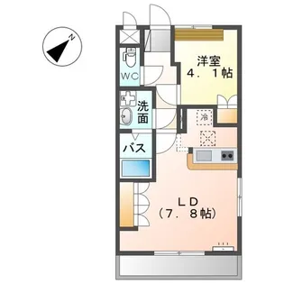 アップステージ I【2階】の間取り