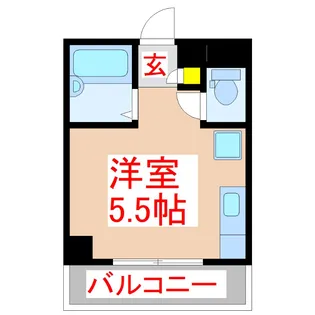 URBANLIFE山之口【4階】の間取り