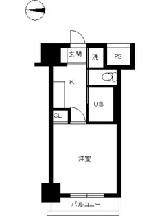 スカイコート大森第5【2階】の間取り