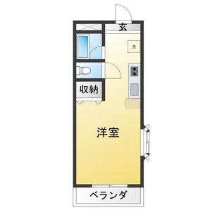 グリーンハイツ松本【3階】の間取り