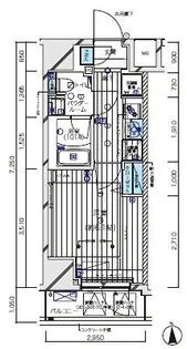 メインステージ北千住V【2階】の間取り