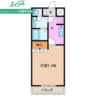 ネオヴィーヴル【2階】の間取り