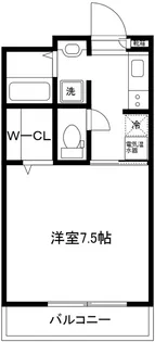 レガーロ武蔵中原【3階】の間取り