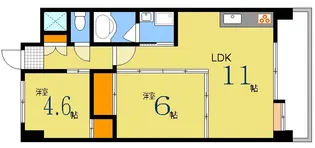 Casa segura(カーサセグラ)【5階】の間取り