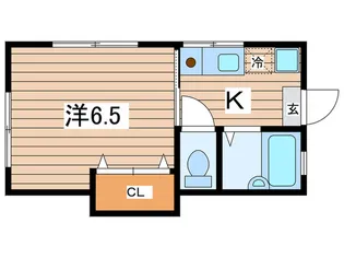 サンライズ綱島【2階】の間取り