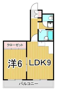 ロイヤルパークマンションA棟【3階】の間取り
