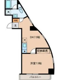 グランパパス【4階】の間取り