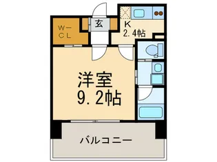 REGALO空港通【5階】の間取り