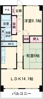 スカール屋島【4階】の間取り