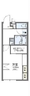 レオパレスボヌール【2階】の間取り