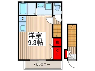 kadotaハイツ【2階】の間取り
