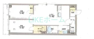 エスペランサ【2階】の間取り