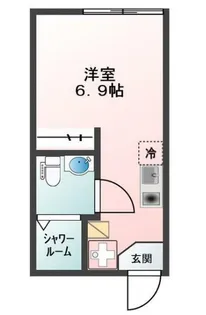 Glanz羽田【2階】の間取り