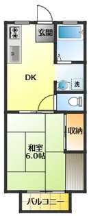 ファミール天王森【2階】の間取り