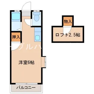 ウイング基山【2階】の間取り