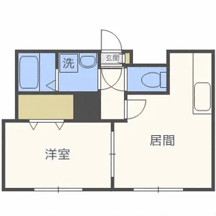 ルナパークII【2階】の間取り