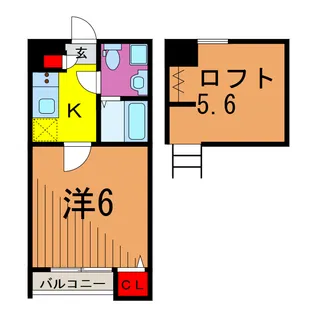 リヴェールウルス金町【1階】の間取り