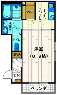 カーサビアンカ【2階】の間取り