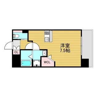 プライマル新大阪【4階】の間取り