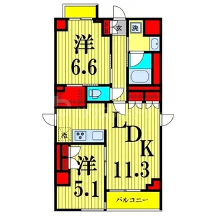 グランドコンシェルジュ西巣鴨アジールコート【10階】の間取り