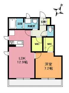 セルディーナ B【1階】の間取り