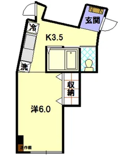 第一天神ビル【3階】の間取り