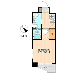 ストリクト井尻【6階】の間取り