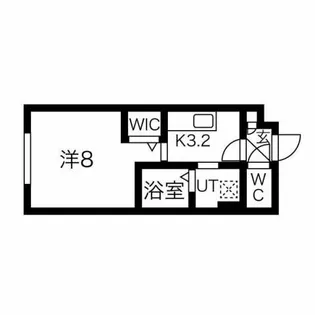 Peche山鼻B【4階】の間取り
