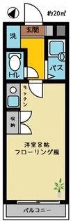 パークアゼリア【3階】の間取り