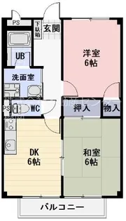 Surplusアムール【2階】の間取り
