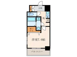 エクセルコ-ト昭和通BrightPlace【14階】の間取り