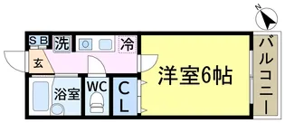 テスタ東小松川【1階】の間取り