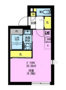 ADORE URBAN北赤羽【2階】の間取り