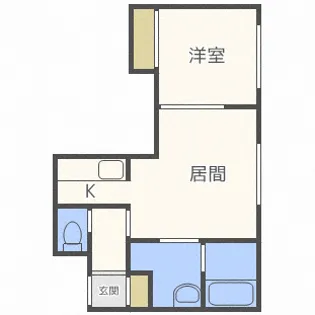セレーネ【3階】の間取り
