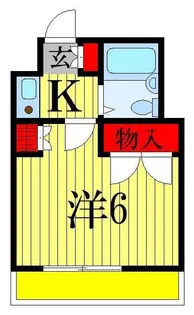 マリア・デル・ソーレII【3階】の間取り