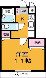 セレナーデII【1階】の間取り