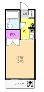 アーバンライフ小手指【2階】の間取り