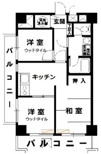 ライオンズプラザお茶の水【7階】の間取り