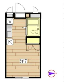 ラシャンス下落合【2階】の間取り