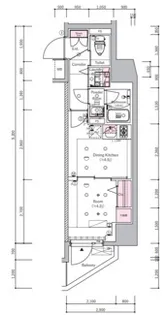シーフォルム住吉II【2階】の間取り