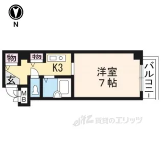 リ・エチカ【3階】の間取り