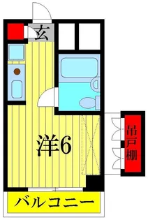 紫屋ビル【3階】の間取り