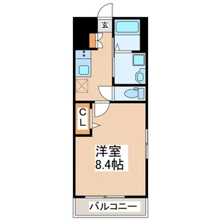 アジュール【2階】の間取り