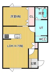ラピス【2階】の間取り