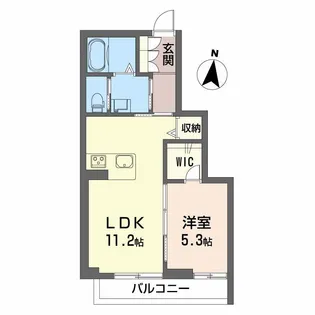 シャーメゾン葵【2階】の間取り
