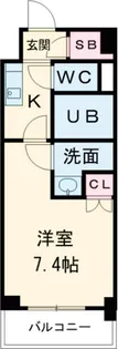JMFResidence町田【5階】の間取り